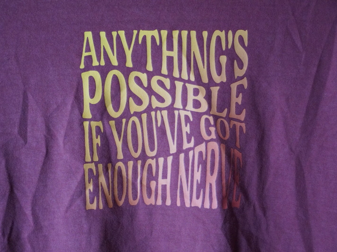 Anything's Possible Short Sleeve Tee