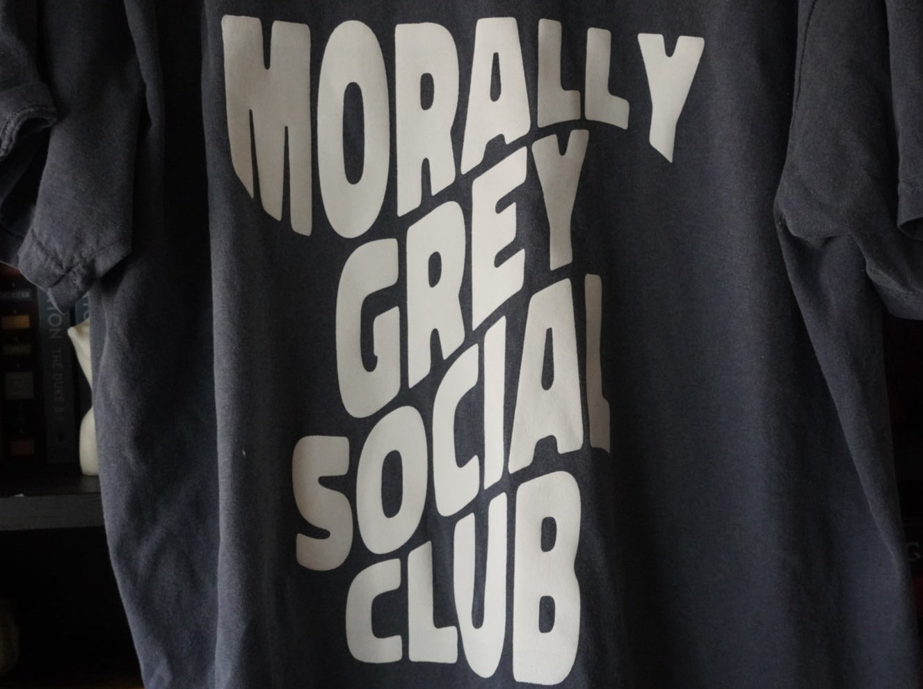 Morally Grey Social Club Short Sleeve Tee