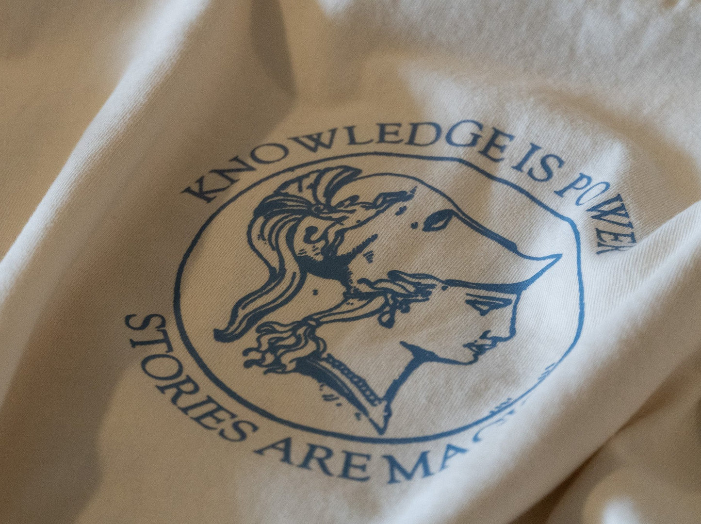 Knowledge is Power Athena Short Sleeve Tee