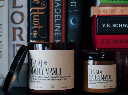 Tea at Malfoy Manor Soy Wax Candle